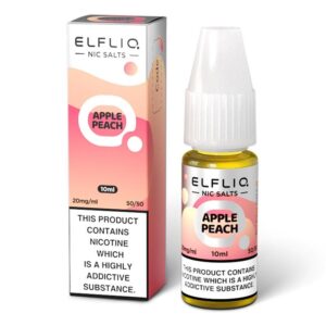 product data: ELFBAR ELFLIQ Apple Peach Nic Salts - 10ml