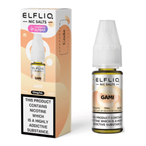 product data: ELFBAR ElfLiq Nic Salts - Gami - 10ml E-liquid