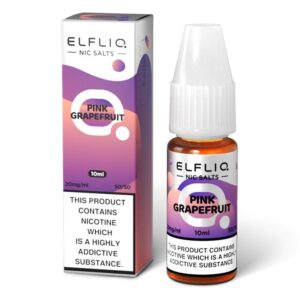 product data: ELFBAR ELFLIQ Pink Grapefruit Nic Salts - 10ml