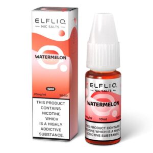 product data: ELFBAR ELFLIQ Watermelon Nic Salts - 10ml